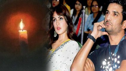 Sushant के नाम दिया ना जलाने पर Rhea पर भड़के Fans ने पूछे Rhea से ये सवाल | FilmiBeat