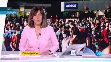 L'Eurozapping du jeudi 23 juillet : colère des salariés d'Airbus en Espagne ; procès très attendu en Allemagne