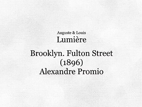Fulton Street (Calle Fulton) [1896]