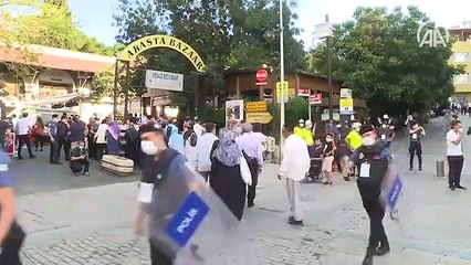 Vatandaşlar, sabah namazında Ayasofya-i Kebir Cami-i Şerifi'ne akın etti