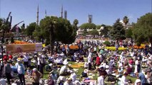 Ayasofya-i Kebir Cami-i Şerifi'nde Diyanet İşleri Başkanlığı'nın dua programı düzenleniyor (4) - İSTANBUL