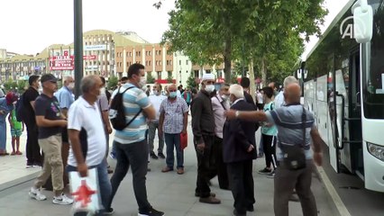 Sakarya'dan otobüsler Ayasofya-i Kebir Cami-i Şerifi'ndeki ilk cuma için kalktı