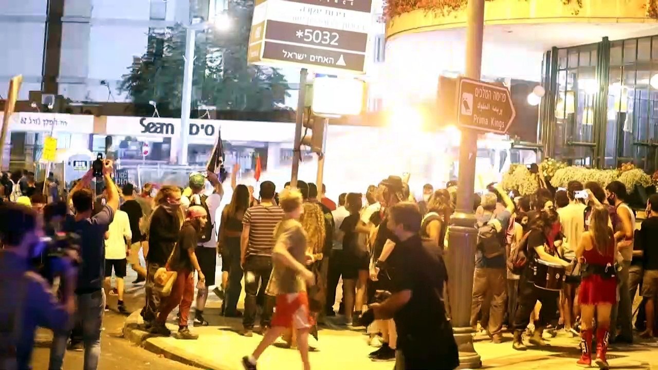 Ausschreitungen bei Protesten gegen Israels Regierung