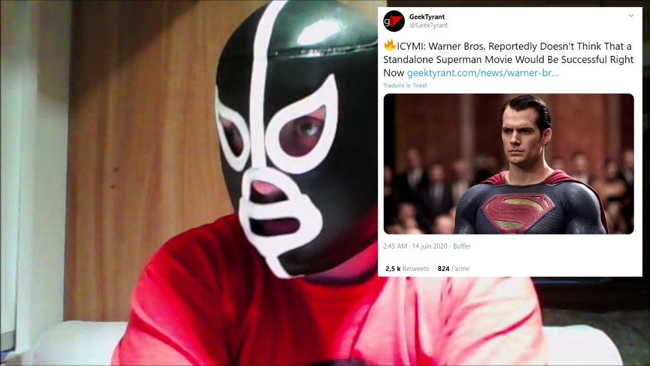 luchaman : Warner Bros ne croit plus en un film Superman !