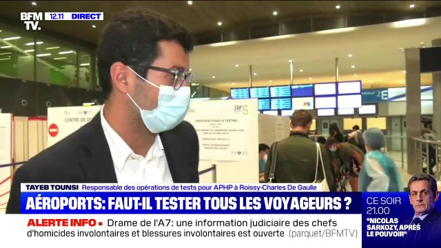 Le responsable des opérations de tests pour l'APHP se dit prêt pour une augmentation de la capacité de test dans les aéroports parisiens