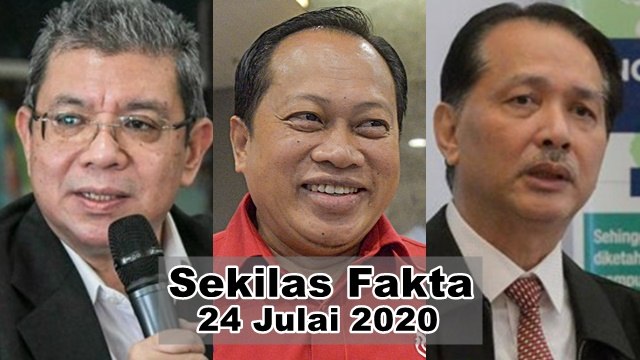 SEKILAS FAKTA: Akta Finas akan dipinda, Permohonan Ahmad Maslan ditolak, Kes harian makin meningkat