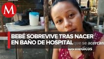 Dan de alta a Joven que dio a luz en baño de hospital en Chiapas
