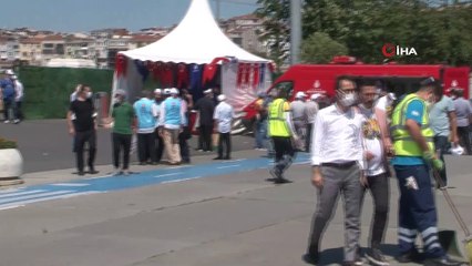 Ayasofya doldu vatandaşlar Yenikapı’ya akın etti