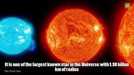 Uy Scuti Largest Star In The Universe Infoscientific Video Dailymotion