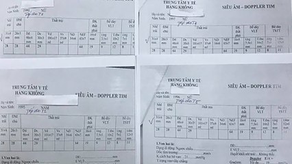 ''Nhân bản'' phiếu siêu âm tim cho hơn 600 phi công tiếp viên hàng không