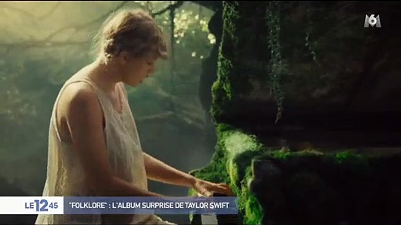 La chanteuse américaine Taylor Swift a sorti cette nuit un album surprise, intitulé "Folklore", son huitième opus studio - VIDEO
