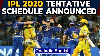 IPL 2020 to begin on September 19, Final on November 8 | Oneindia News
