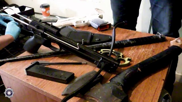 Northants Police — Wellingborough drugs raid. July 2020