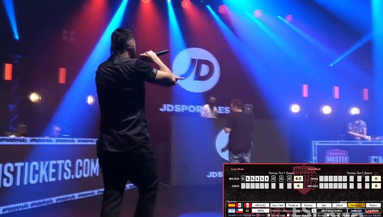 EL DEBUT DE TIRPA CONTRA NUESTRO VILLANO FAVORITO - VOTANDO MR. EGO VS TIRPA FMS ESPAÑA 2020 J1