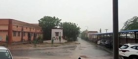 Nagaur Tarbatar due to heavy rain, submerged fields and barns