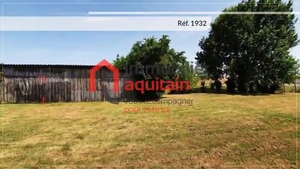 Gauriaguet, terrain constructible avec garage