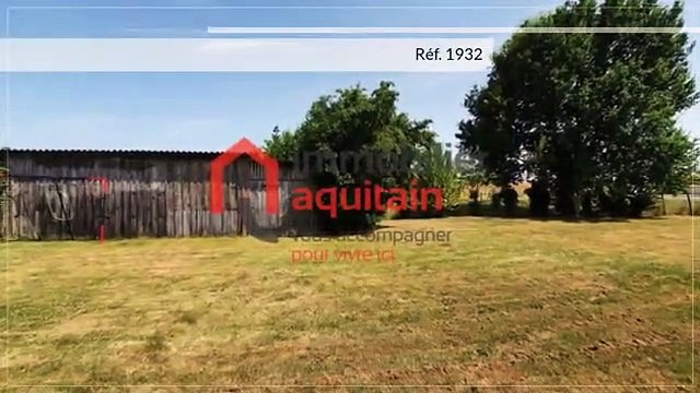 Gauriaguet, terrain constructible avec garage