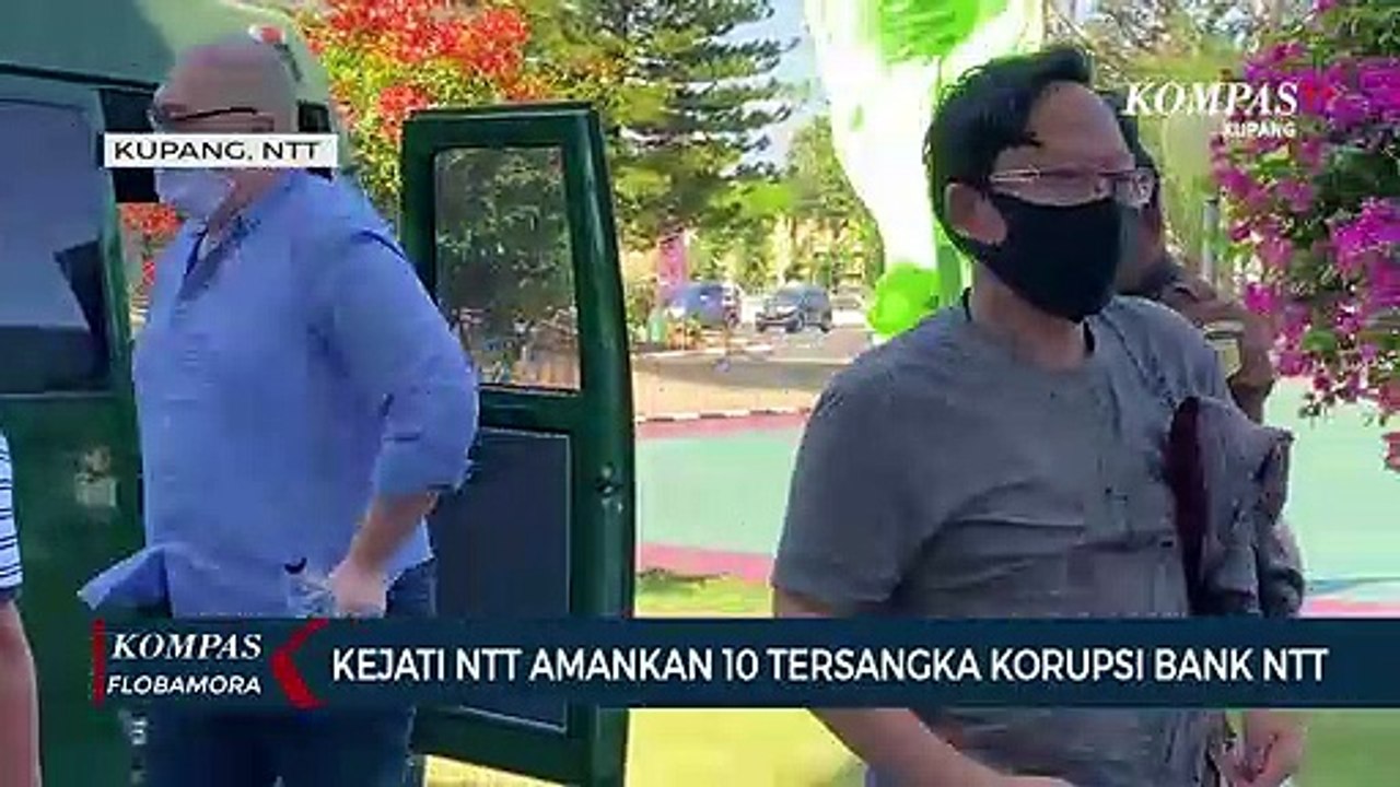 Kejati NTT Tahan 10 Tersangka Korupsi Bank NTT