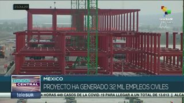 México: avanzan obras del aeropuerto internacional Felipe Ángeles