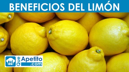 8 propiedades y beneficios del limón | QueApetito
