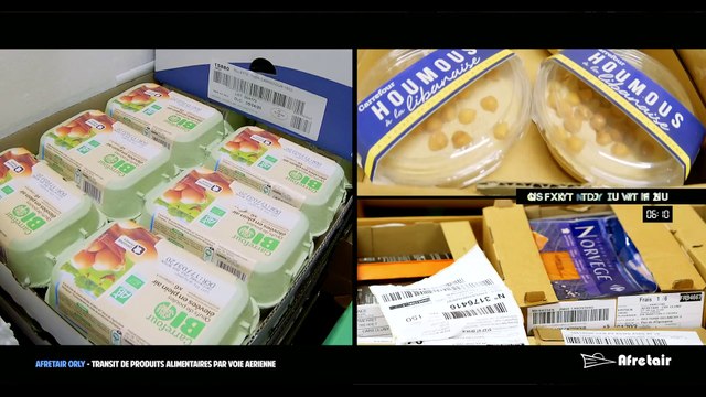 AFRETAIR ORLY - TRANSIT DE PRODUITS ALIMENTAIRES PAR VOIE AERIENNE