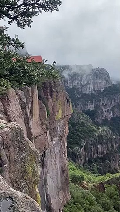 ¡Así se ve la vida desde Divisadero, en las Barrancas del Cobre! ¿Lo conoces?