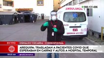 Trasladan a pacientes Covid-19 de Arequipa a hospital temporal | Primera Edición (HOY)