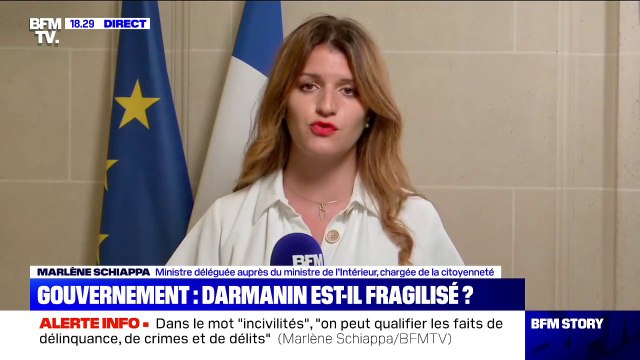 Pour Marlène Schiappa, dans 'incivilités', on peut qualifier les faits de délinquances , les délits et même les crimes