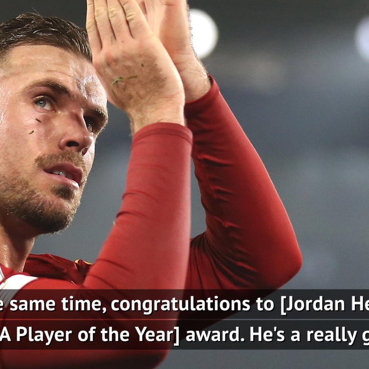 FOOTBALL: Premier League: Guardiola quick to congratulate Henderson