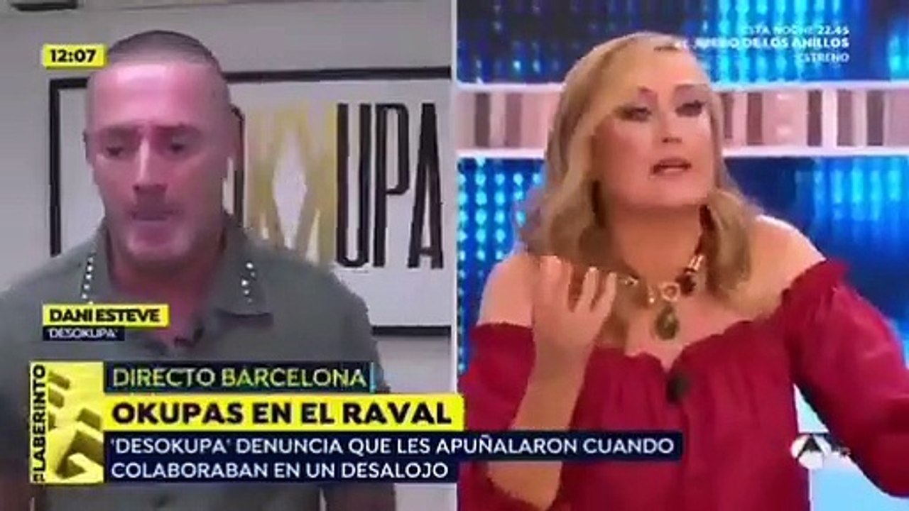 Elisa Beni intenta ir de lista con el responsable de 'Desokupa' y consigue lo de siempre, quedar como la doctora Liendre: de todo habla y de nada entiende