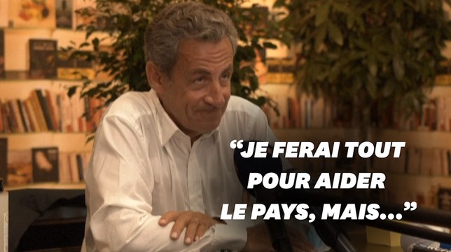 Sarkozy sera toujours prêt à aider le pays mais sans retour à la vie politique