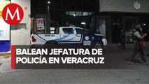 En Veracruz, atacan a balazos comandancia de policía; hay dos heridos