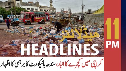 ARY NEWS HEADLINES | 11 PM | 24th JULY 2020