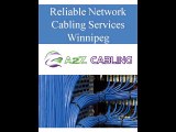 Reliable Network Cabling Services Winnipeg