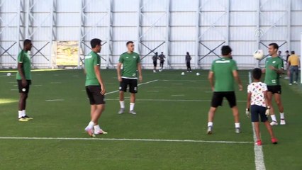 Konyaspor, Alanyaspor maçı hazırlıklarını tamamladı