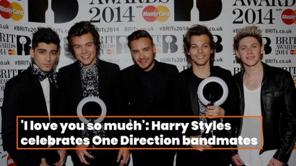 Harry Styles Loves His Bandmates