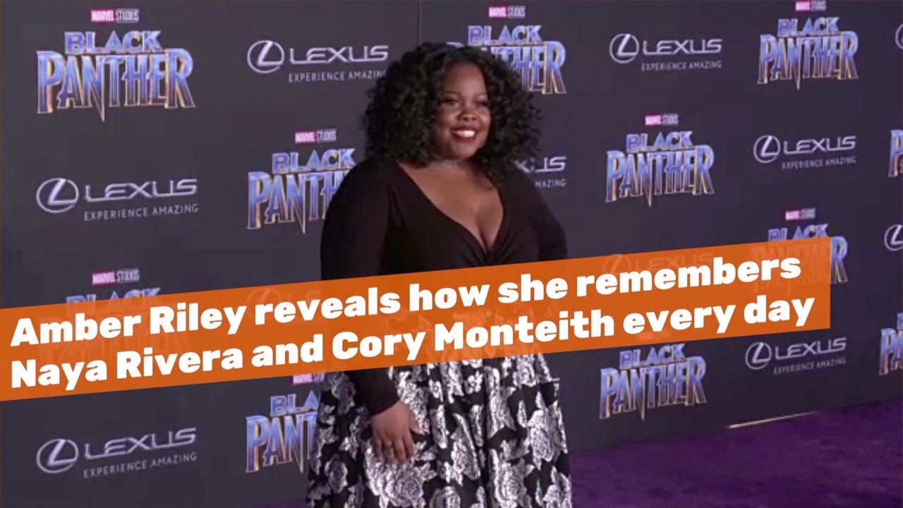 Amber Riley Remembers Naya Rivera And Cory Monteith
