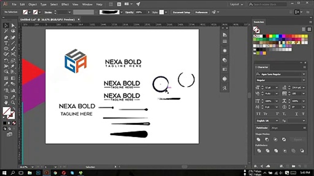 LOGO Design Class of CBA IT | Illustrator | LOGO Design Tips | Professional Logo Design | CBA IT Institute | Freelancing | Kamrul Hasan