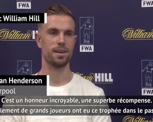 Liverpool - Henderson joueur de l'année : "Toute l'équipe l'aurait mérité"