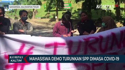 Mahasiswa Widyagama Demo Turunkan SPP Dimasa Covid-19