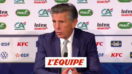 «Fier de mes joueurs» - Foot - Coupe - ASSE - Puel