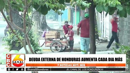 Deuda externa de Honduras aumenta cada día mas