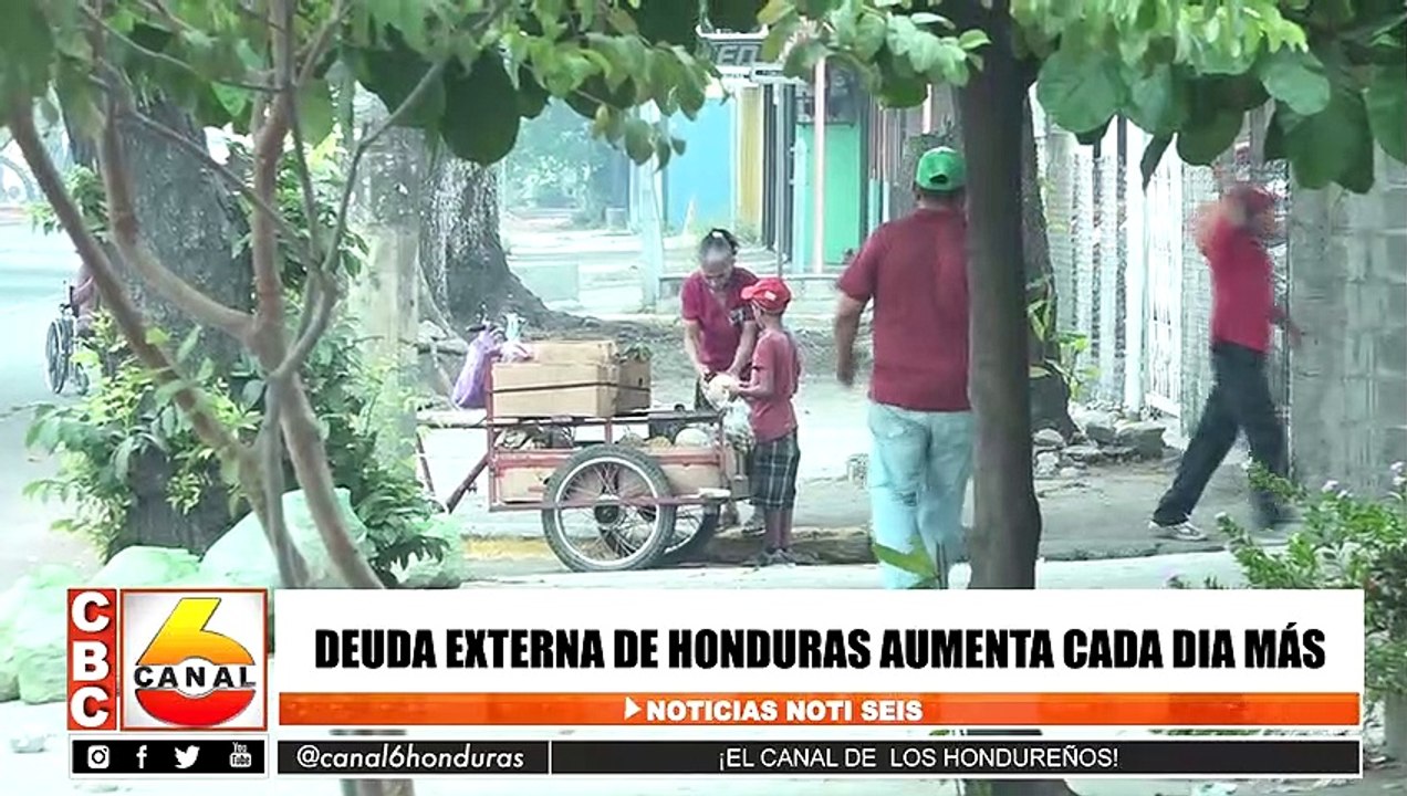 Deuda externa de Honduras aumenta cada día mas