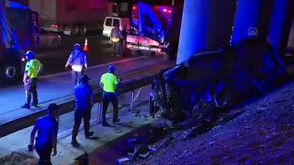 Sancaktepe'de trafik kazası: 1 ölü, 6 yaralı - İSTANBUL