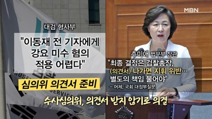 한동훈 손 들어준 심의위…'지휘권 발동' 추미애 타격?