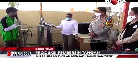 Ngeri! 4 Ton Miras Cap Tikus Jadi Bahan Hand Sanitizer