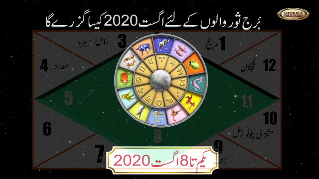 Taurus August 2020 -Astrology -horoscope - forecast - by astrologer m s bakar urdu hindi