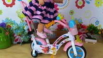 Play Baby Doll Bike Ride Toys!