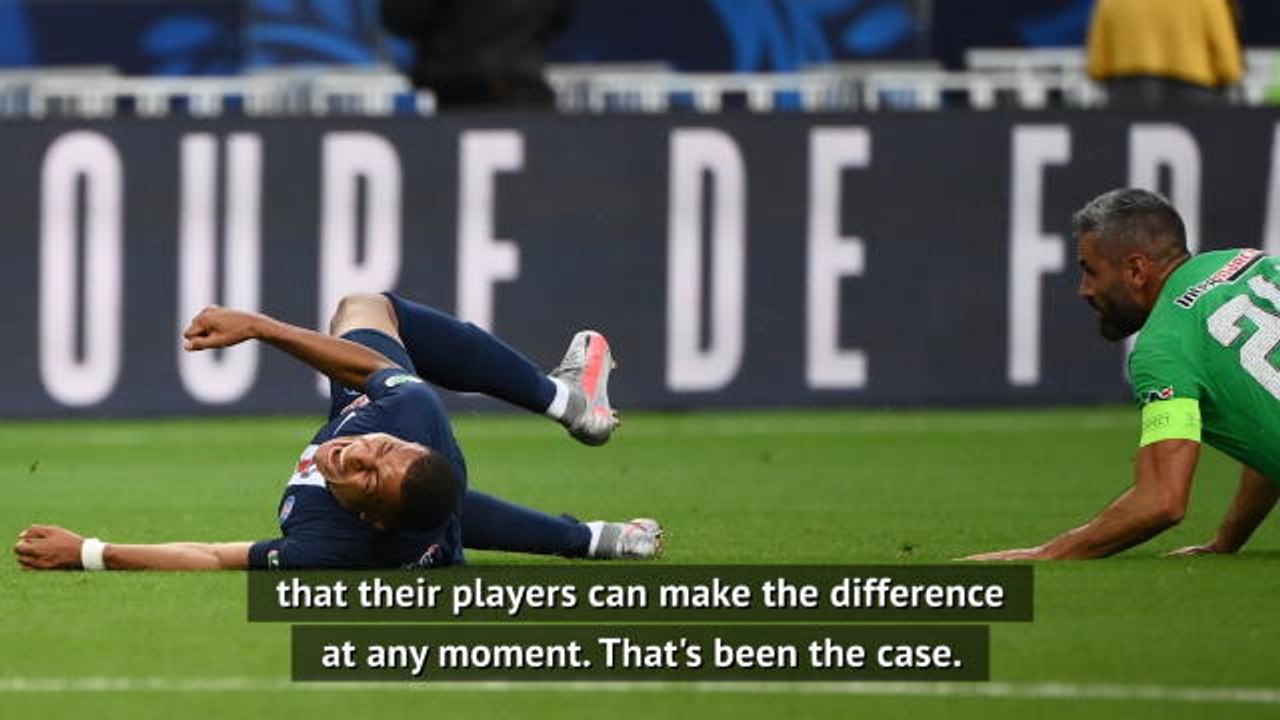 Puel defends Perrin after tackle leaves Mbappe on crutches