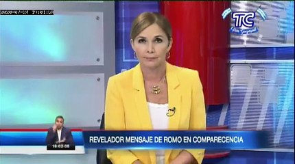 Ministra de Gobierno Romo, presentó un revelador mensaje en comparecencia sobre proceso de exasambleísta Daniel M.